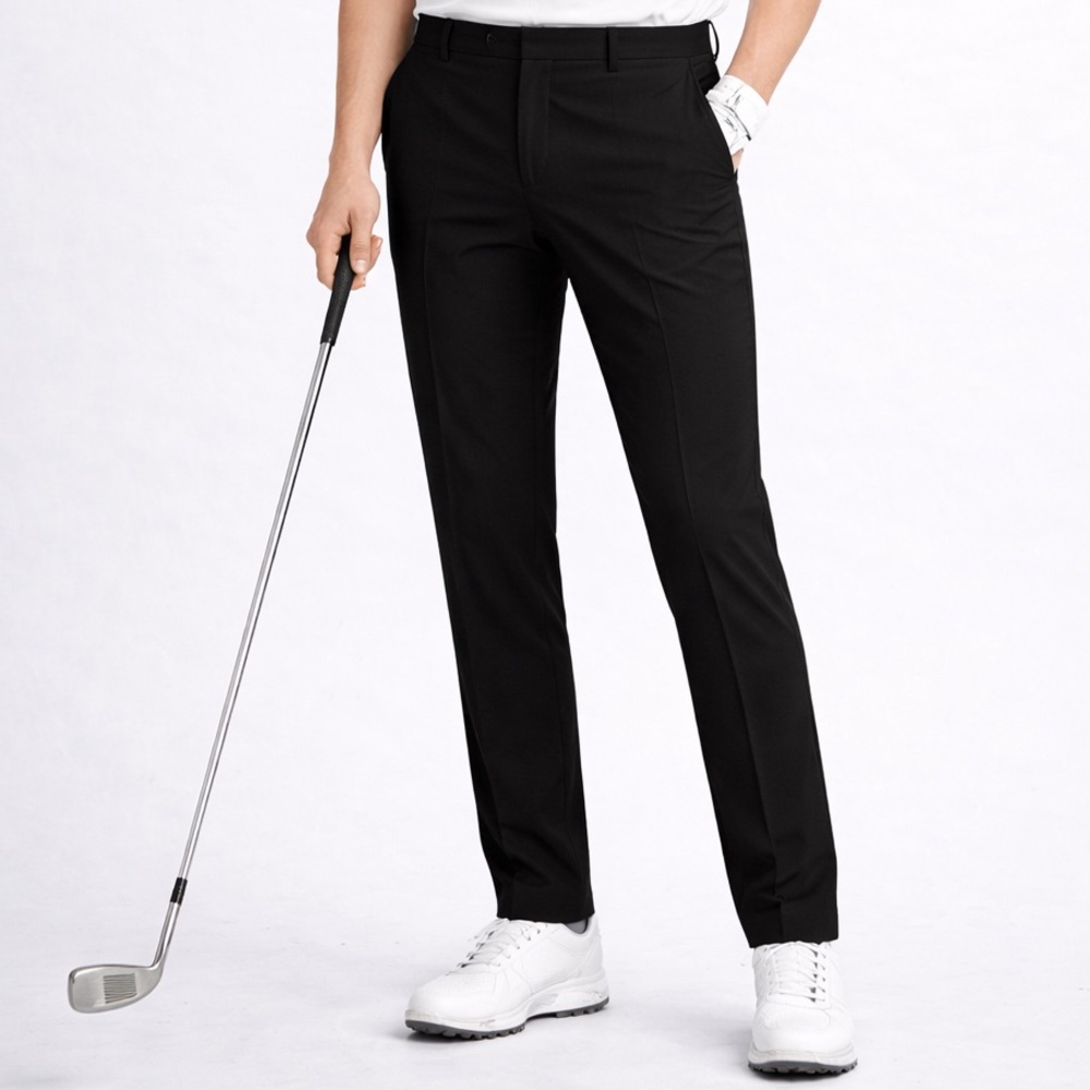 New Sligo Golf Pants 38x32 Black Performance Stretch NWT Moisture Wicking